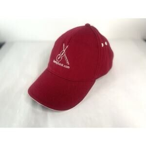 Retro The Tay Bank Beechfield Adjustable Red Violin Golf Cap NWT